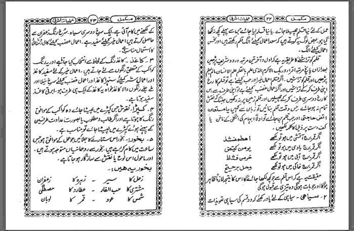 Amliyat e Ashrafi pdf download Urdu Taweez jinnat Rohani ilaj Naqsh - Image 4